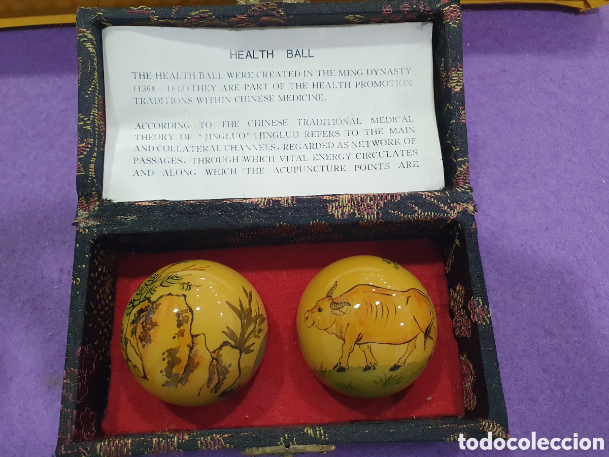 bolas chinas de metal con sonido. (l97) - Compra venta en todocoleccion