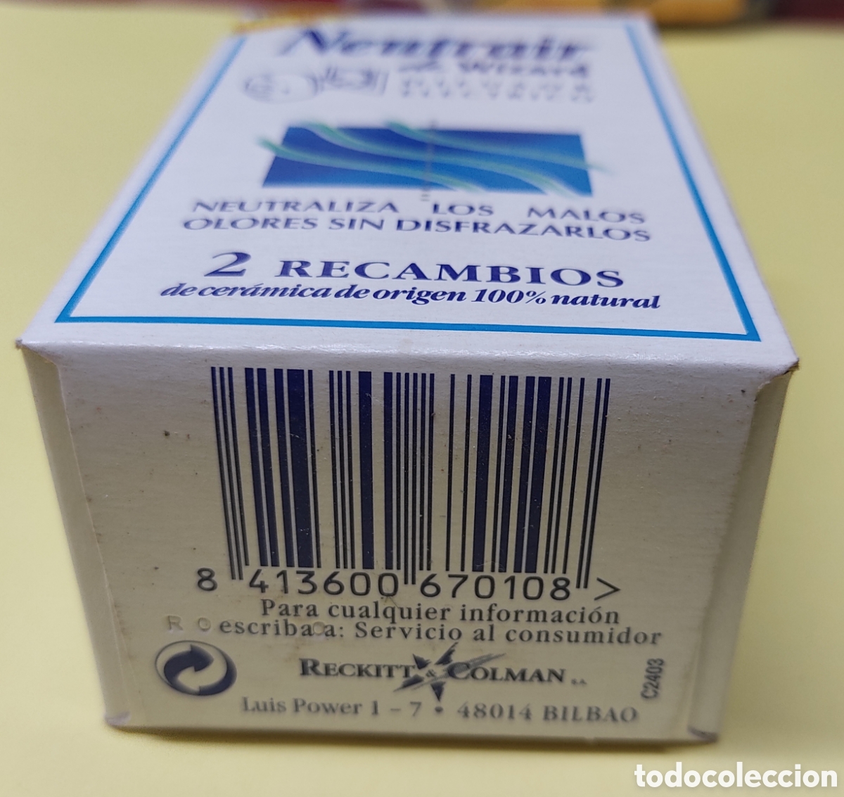 Coleccionismo: Caja con dos recambios Neutrair de Wizard - Foto 2