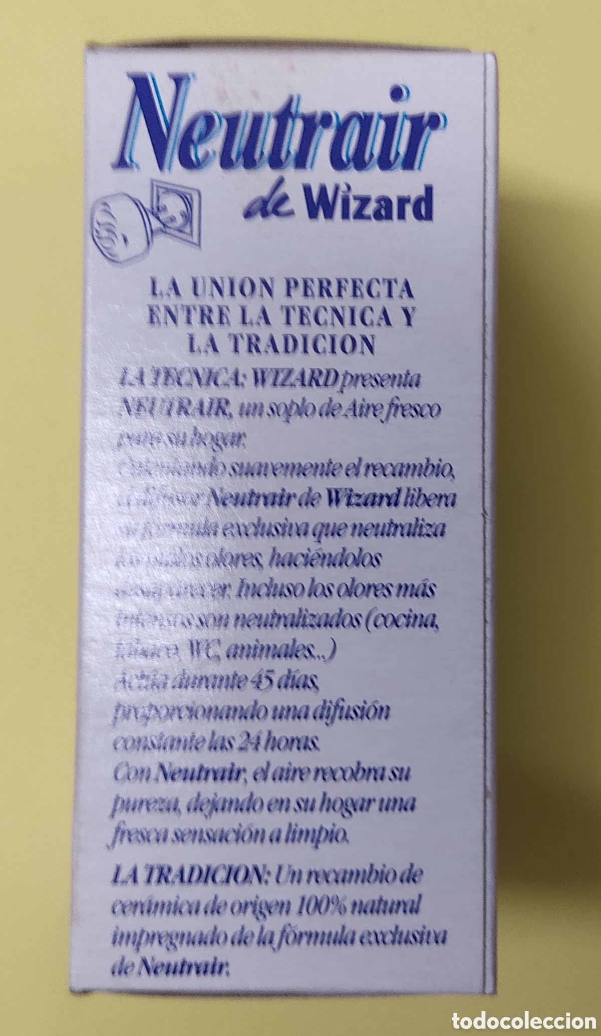 Coleccionismo: Caja con dos recambios Neutrair de Wizard - Foto 4