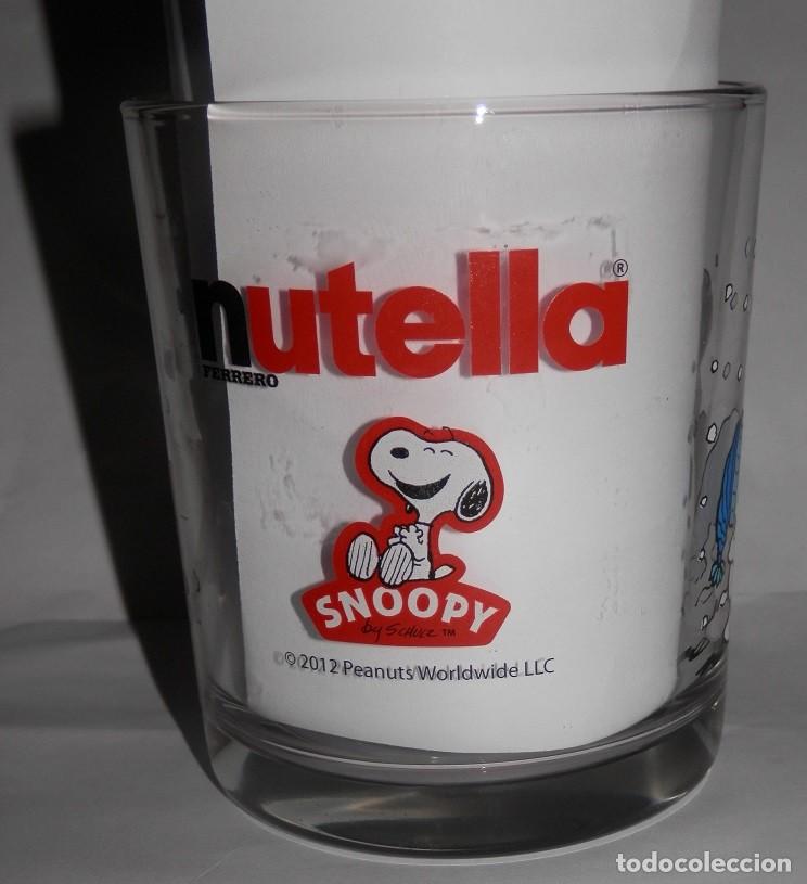 Coleccionismo: VASO NUTELLA DE LA SERIE SNOOPY - Foto 1