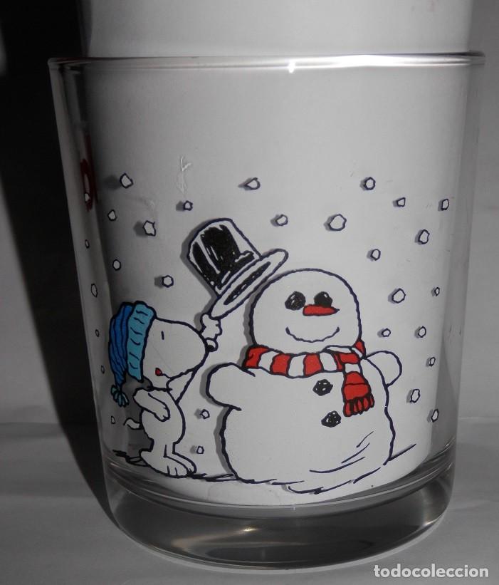 Coleccionismo: VASO NUTELLA DE LA SERIE SNOOPY - Foto 2