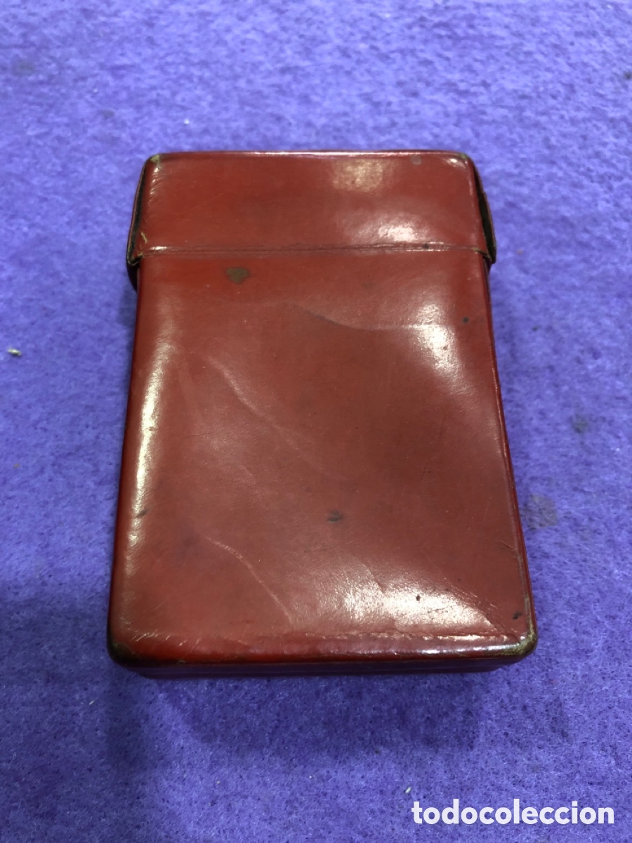 Collectionnisme: Antiguo estuche pitillera, cigarrera para tabaco (L68)