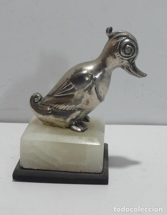 Coleccionismo: PEQUE&Ntilde;O PATO DE METAL - Foto 1