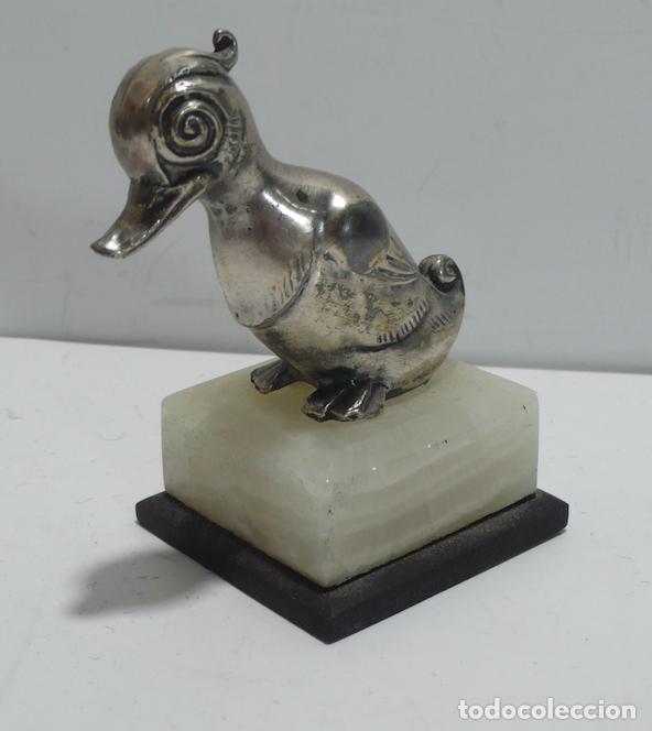 Coleccionismo: PEQUE&Ntilde;O PATO DE METAL - Foto 3