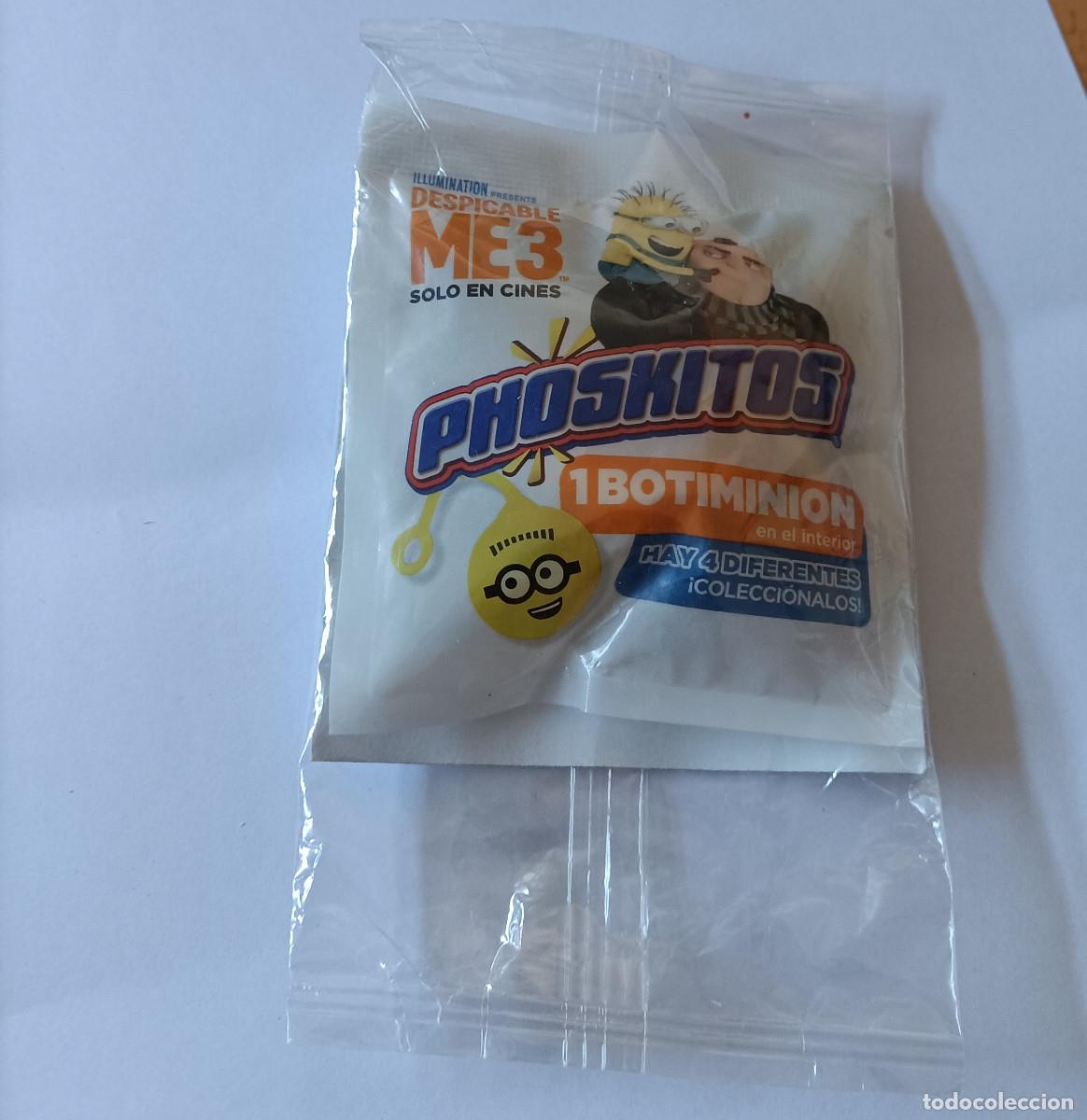 Coleccionismo: phoskitos nuevo unsealed minion minions boti botiminion precintado poskitos promocional