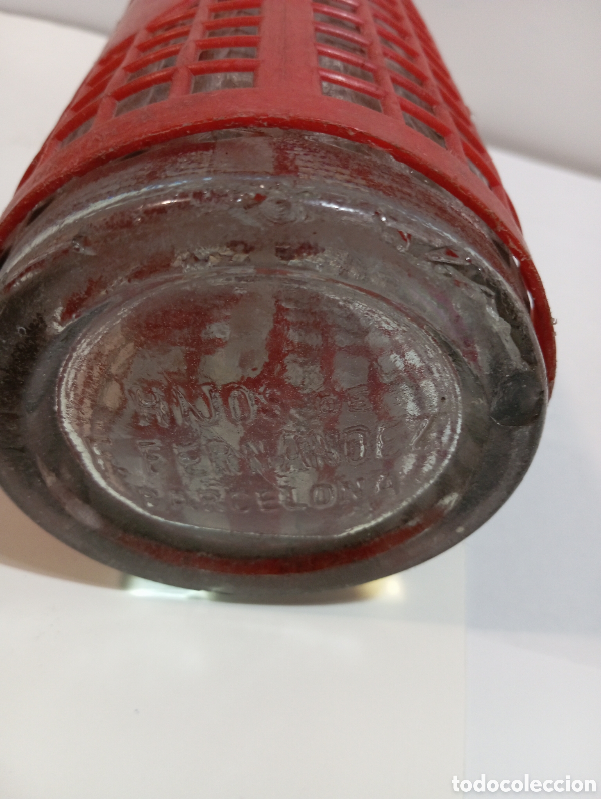 Coleccionismo: Sifon antiguo con rejilla - Foto 4