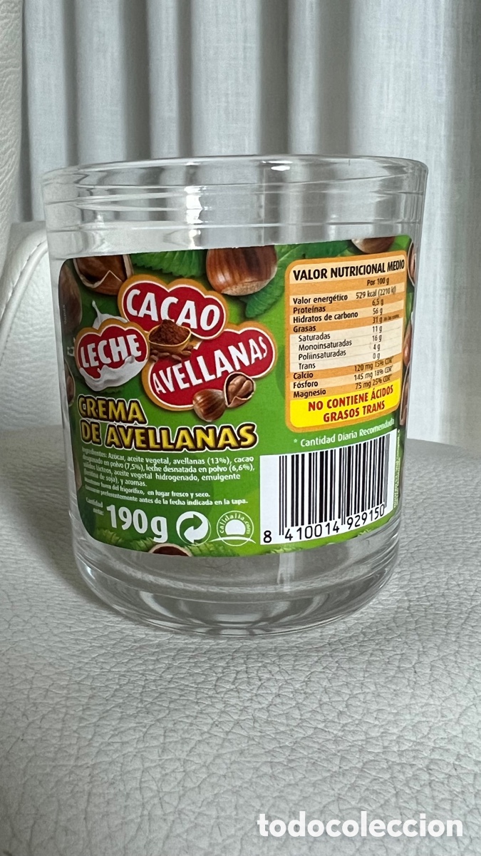 Coleccionismo: VASO DE NOCILLA DE COLECCI&Oacute;N - Foto 3