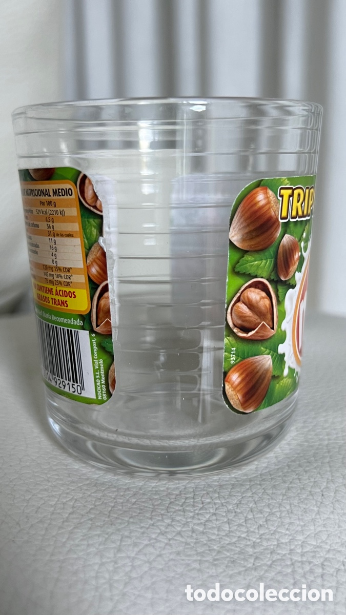 Coleccionismo: VASO DE NOCILLA DE COLECCI&Oacute;N - Foto 4