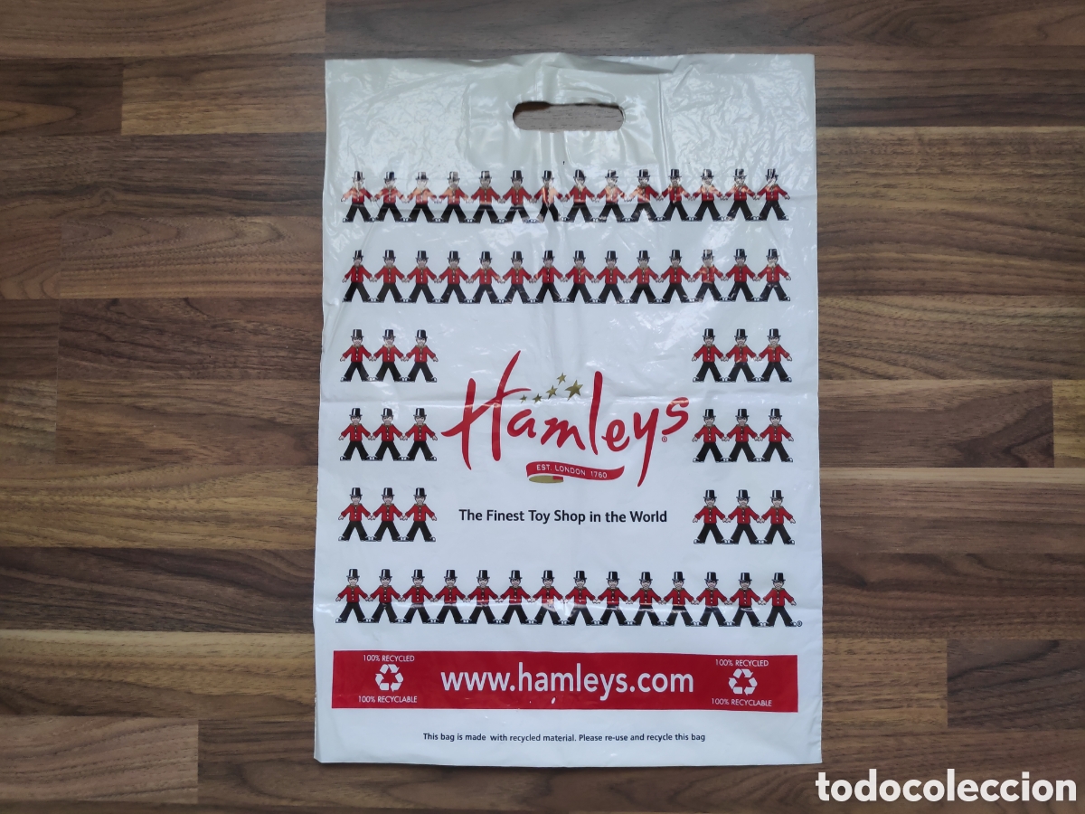 Coleccionismo: Bolsa Jugueteria Hamleys. Londres - Foto 2