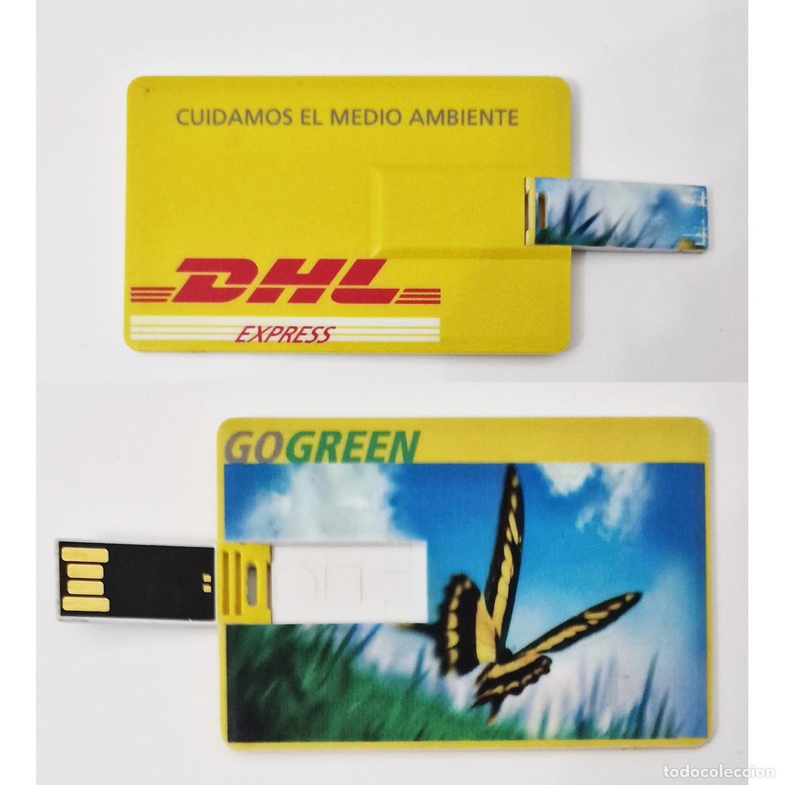 Coleccionismo: USB FLASH PUBLICIDAD DHL - Foto 1