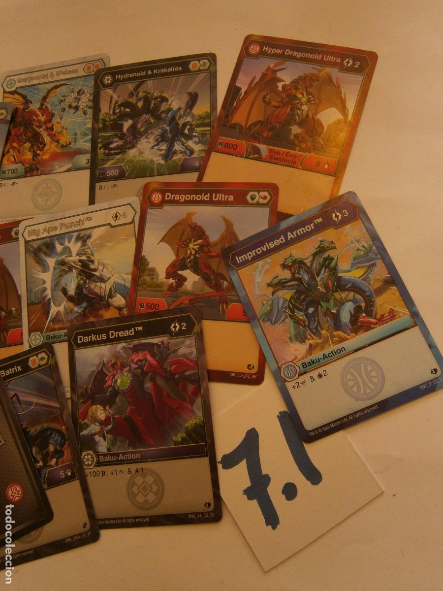 Coleccionismo: ANTIGUOS CROMOS BAKUGAN - Foto 3
