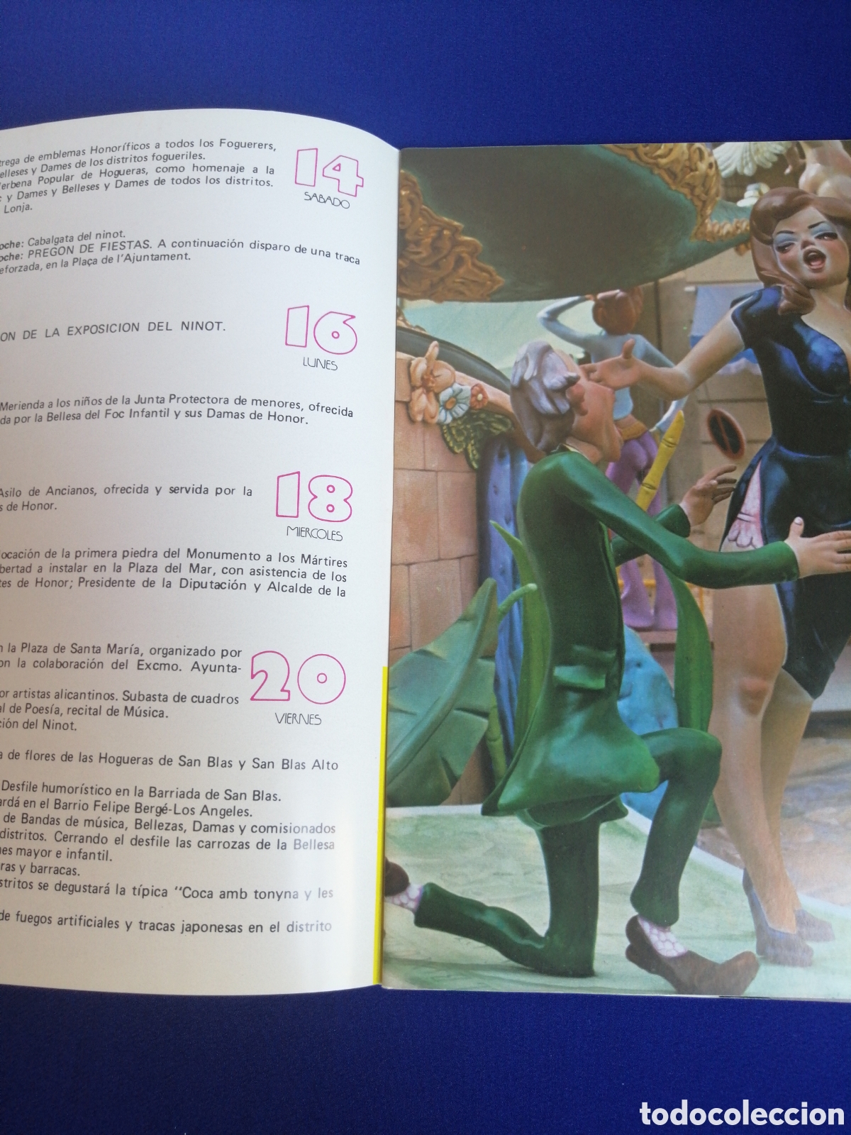 Coleccionismo: FOGUERES DE SANT JOAN 1980 PROGRAMA - Foto 3