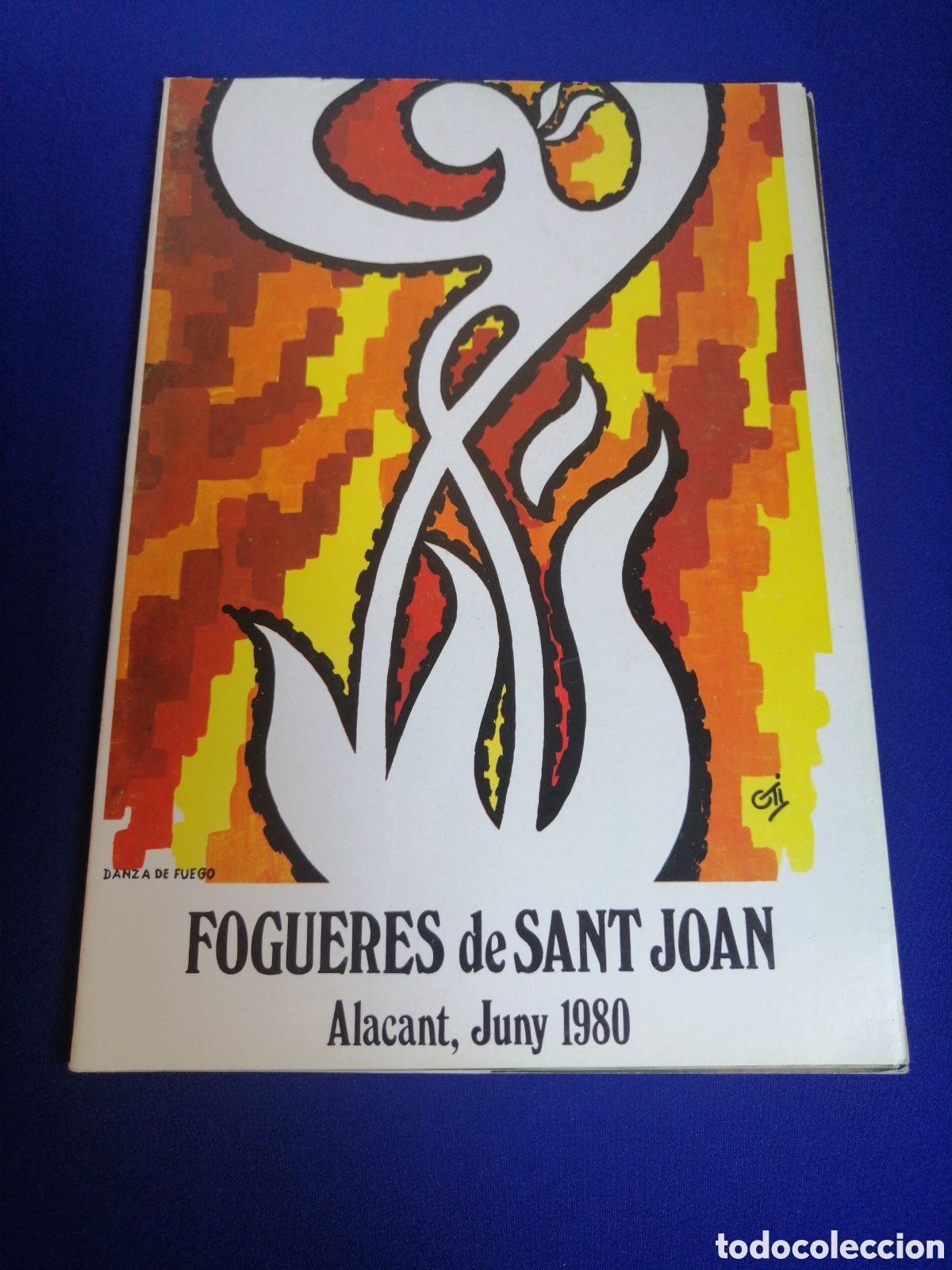 Coleccionismo: FOGUERES DE SANT JOAN 1980 PROGRAMA - Foto 1
