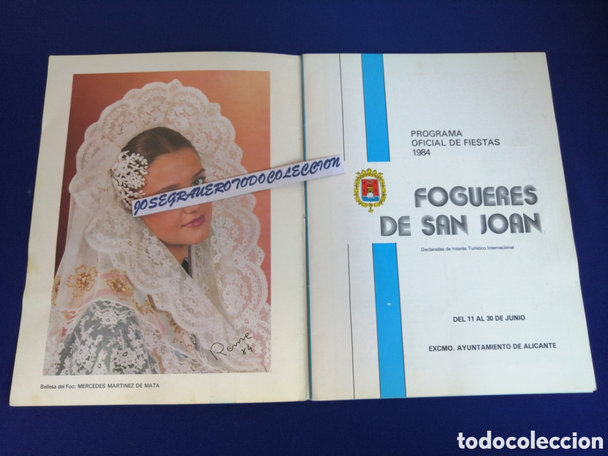 Coleccionismo: FOGUERES DE SANT JOAN 1984 - Foto 2