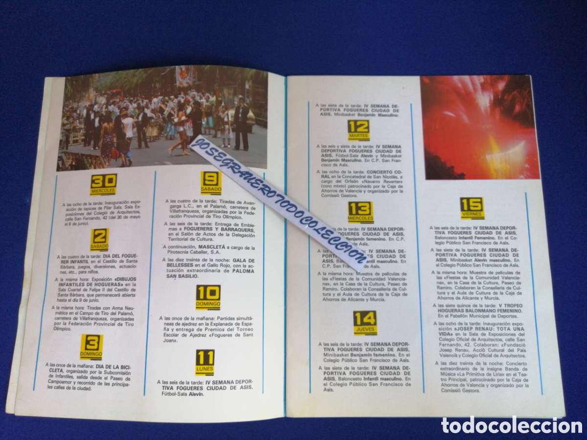 Coleccionismo: FOGUERES DE SANT JOAN 1984 - Foto 3