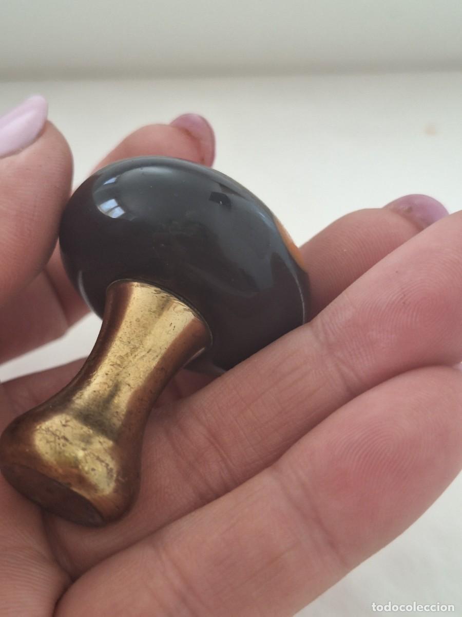 Coleccionismo: Lote 2 peque&ntilde;as setas en murano . - Foto 7