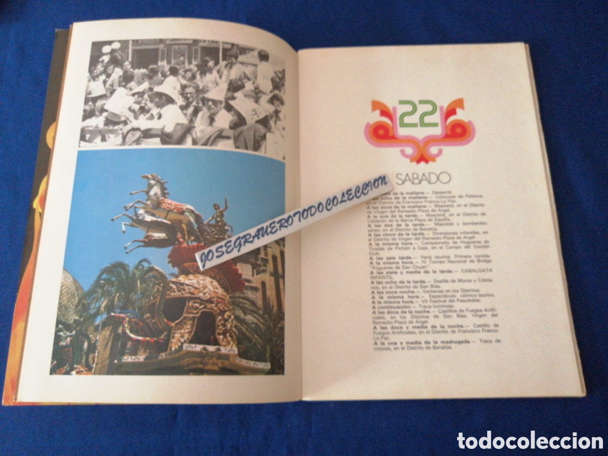 Coleccionismo: HOGUERAS DE SAN JUAN 1974 PROGRAMA OFICIAL - Foto 3