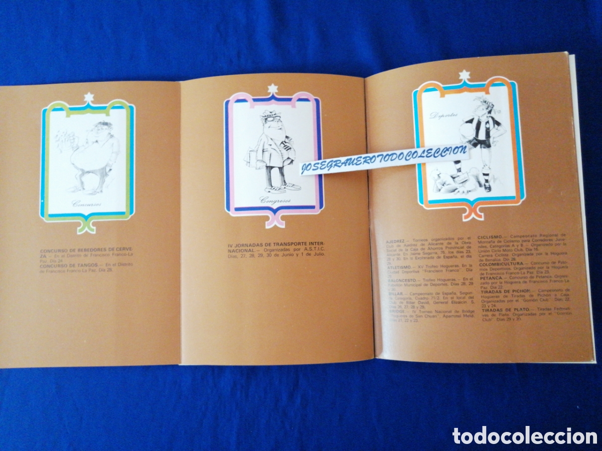 Coleccionismo: HOGUERAS DE SAN JUAN 1974 PROGRAMA OFICIAL - Foto 6