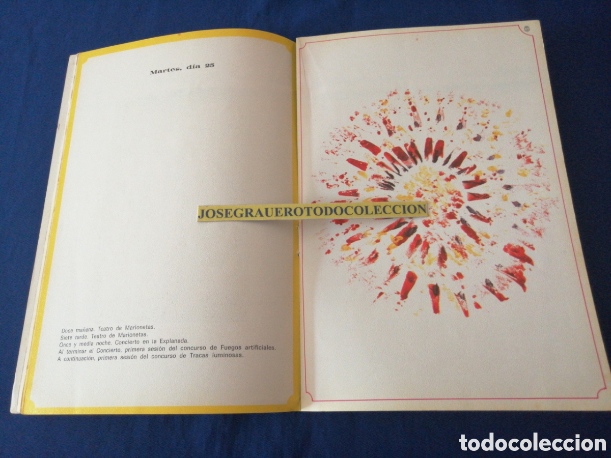 Coleccionismo: HOGUERAS DE SAN JUAN 1968 PROGRAMA OFICIAL - Foto 5