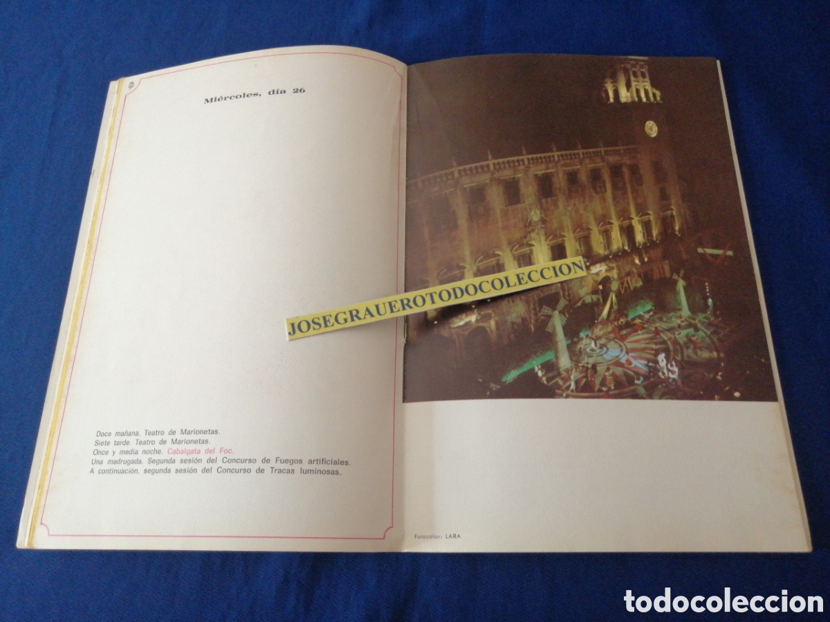 Coleccionismo: HOGUERAS DE SAN JUAN 1968 PROGRAMA OFICIAL - Foto 6