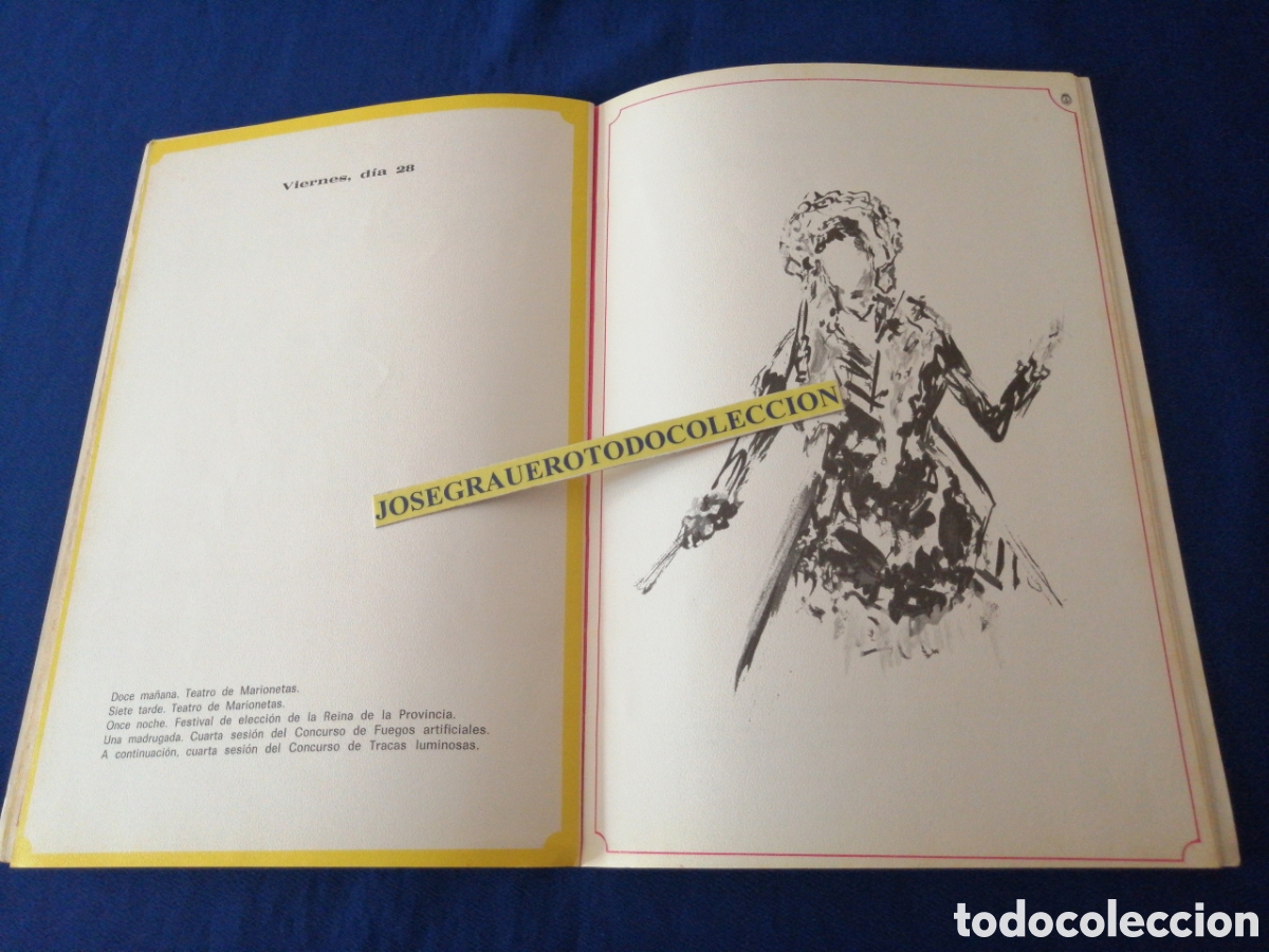 Coleccionismo: HOGUERAS DE SAN JUAN 1968 PROGRAMA OFICIAL - Foto 7