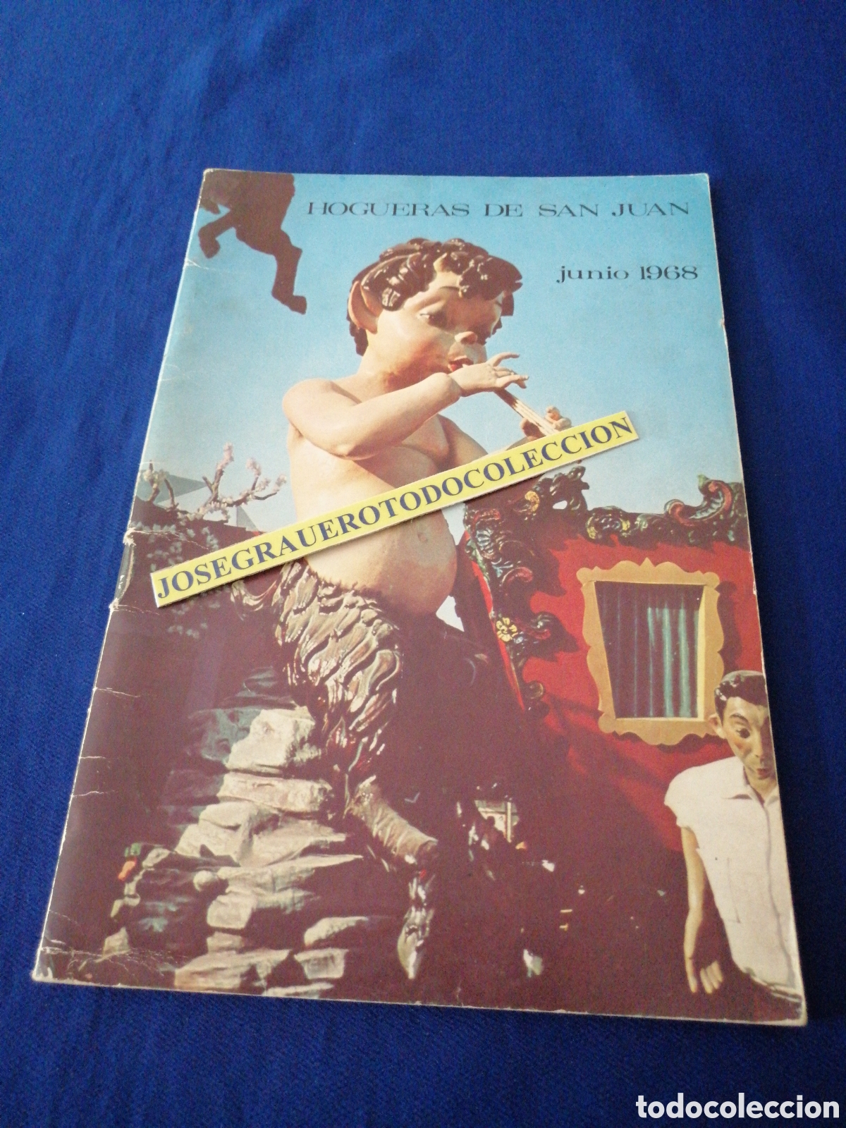 Coleccionismo: HOGUERAS DE SAN JUAN 1968 PROGRAMA OFICIAL - Foto 1