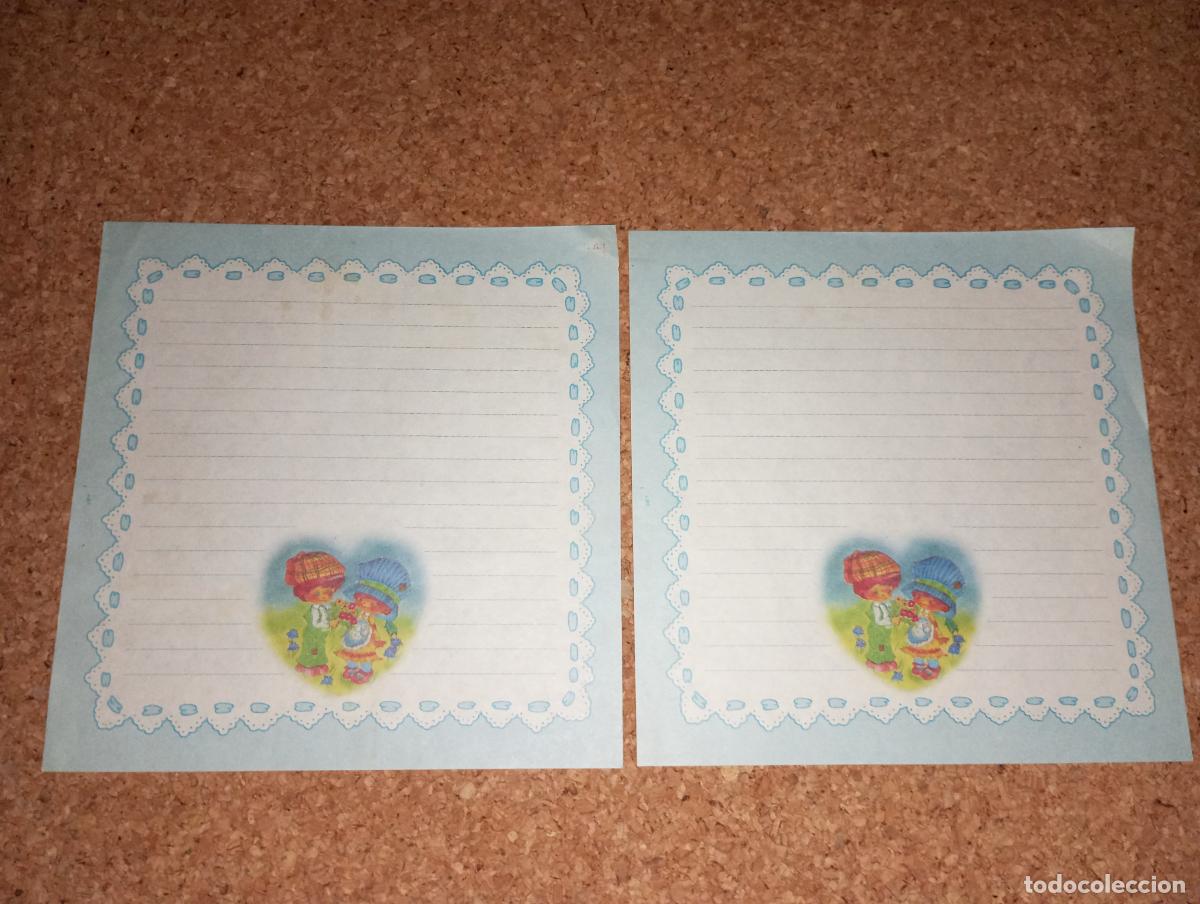 Collezionismo: portada cartas perfumadas carta perfumada hoja sobre