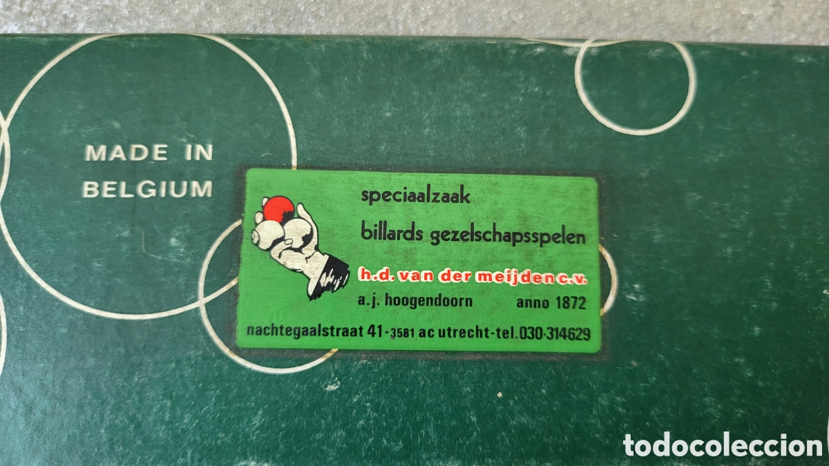 Coleccionismo: ANTIGUO BOLAS BILLAR BELGIAN ARAMITH BALLS - Foto 3