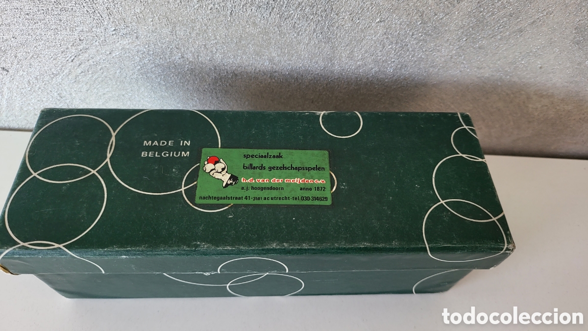 Coleccionismo: ANTIGUO BOLAS BILLAR BELGIAN ARAMITH BALLS - Foto 7