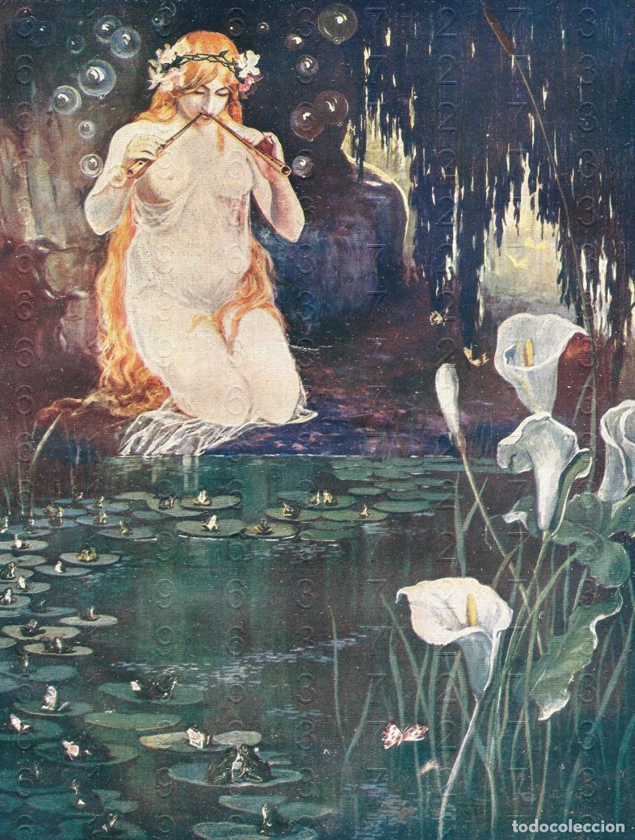 Coleccionismo: ART DEC&Oacute; PEDRAZA DIBUJANTE 24X18 ILUSTRACION ANTIGUA DE PUBLICACION DESCONOCIDA LM4