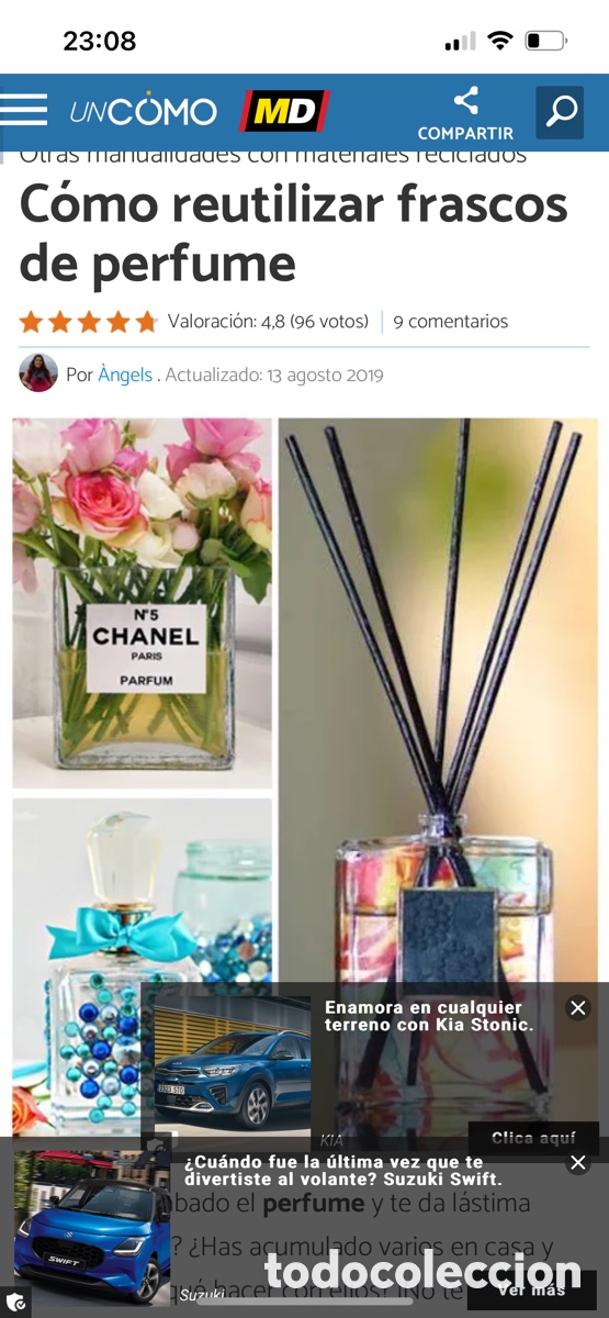 Coleccionismo: Frasco vac&iacute;o COCO CHANEL - Foto 12