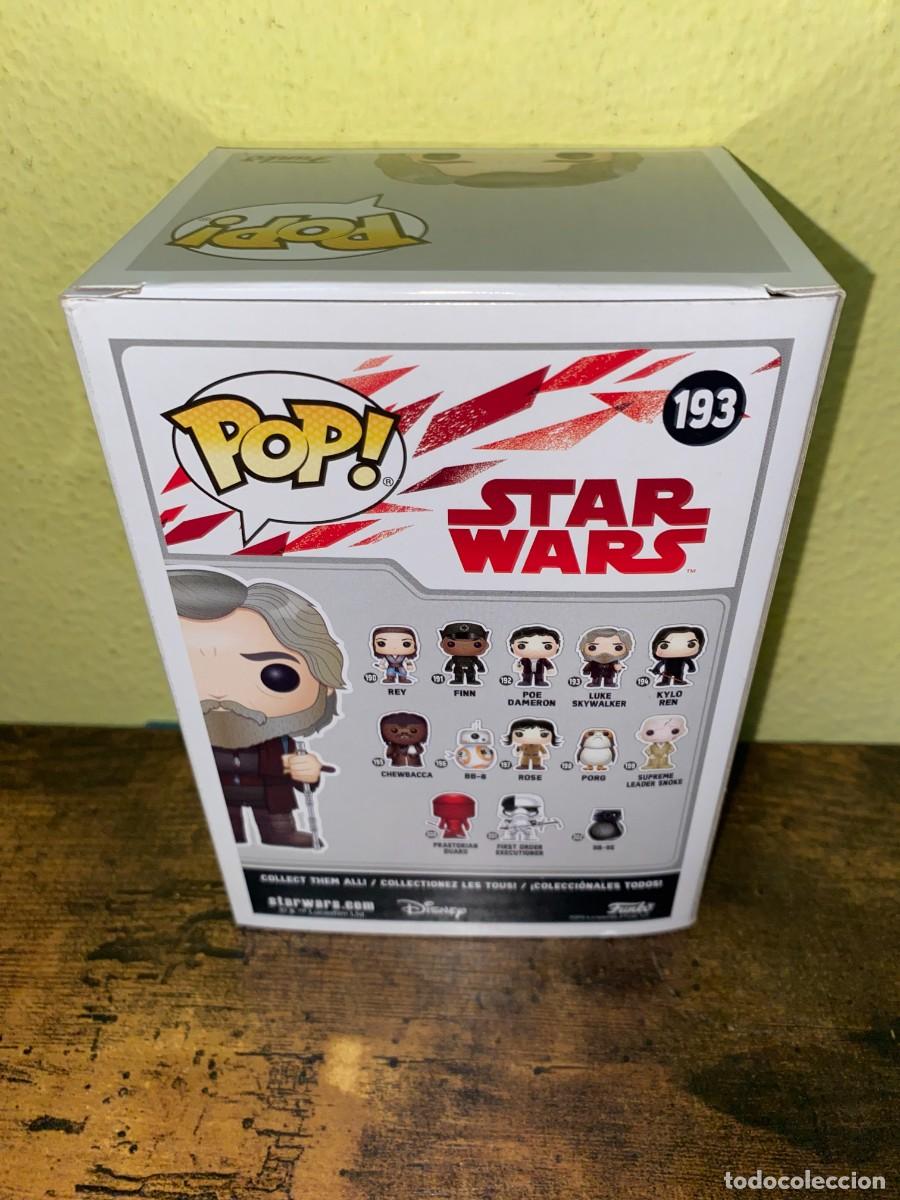 Coleccionismo: Funko Pop Luke Skywalker 193 - Foto 5