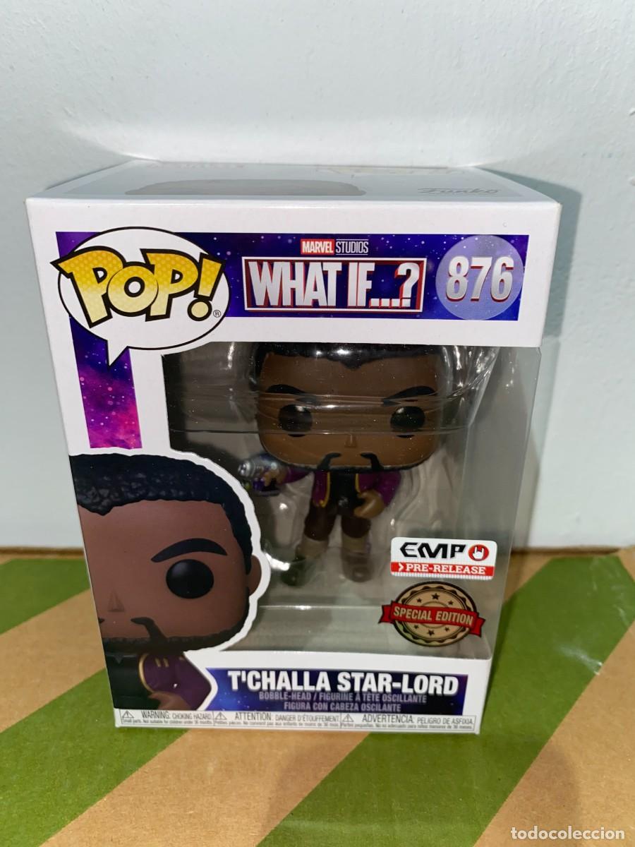Coleccionismo: Funko Pop T Challa Star Lord - Foto 1