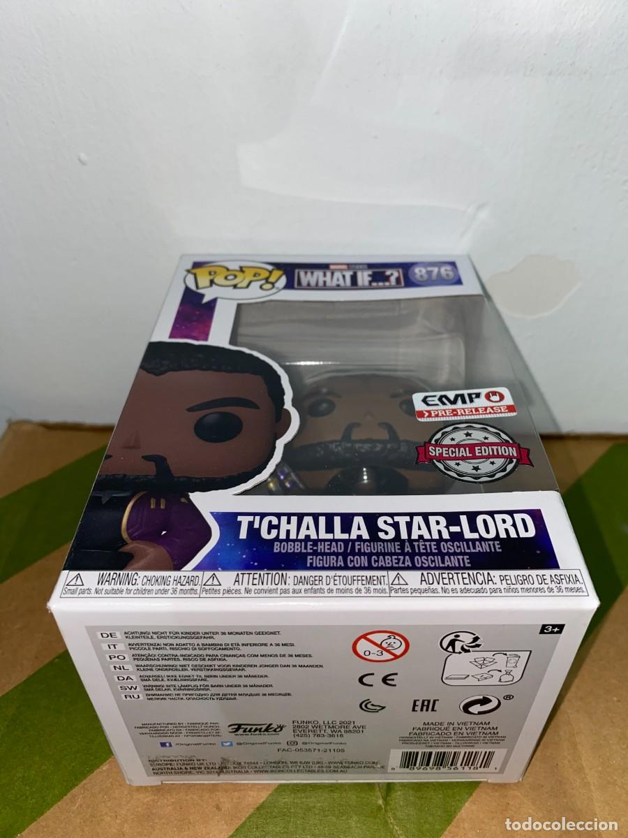 Coleccionismo: Funko Pop T Challa Star Lord - Foto 6