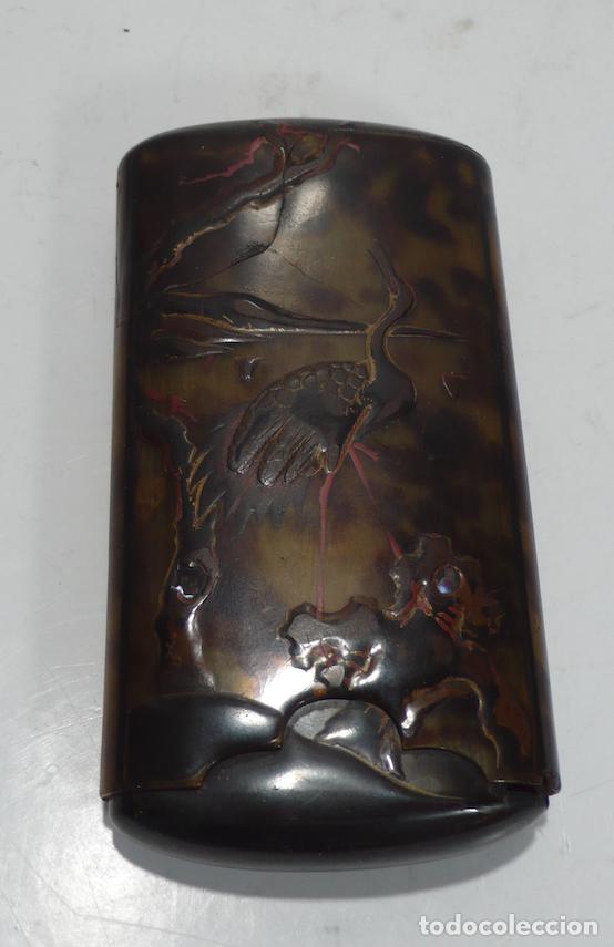 Coleccionismo: ESTUCHE DE DECORADO CON AVES - Foto 1