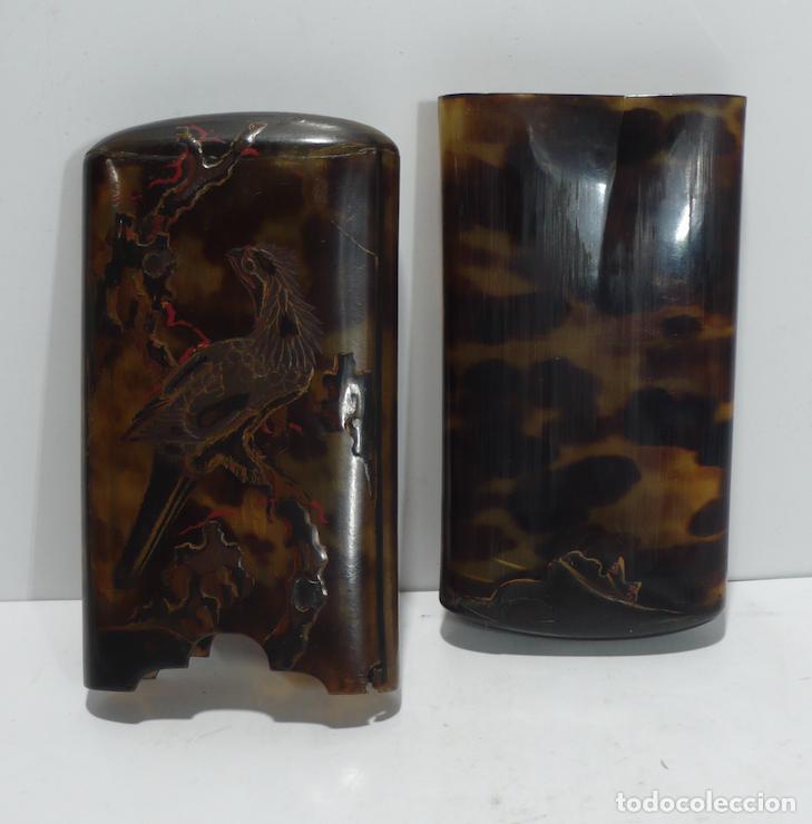 Coleccionismo: ESTUCHE DE DECORADO CON AVES - Foto 3