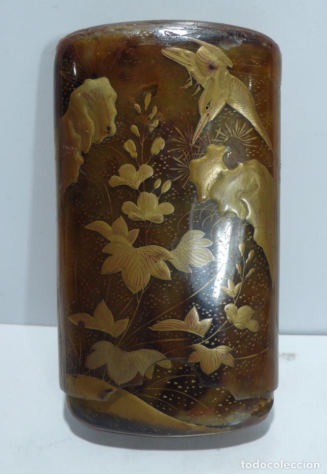 Coleccionismo: ESTUCHE DECORADOCON AVES - Foto 2
