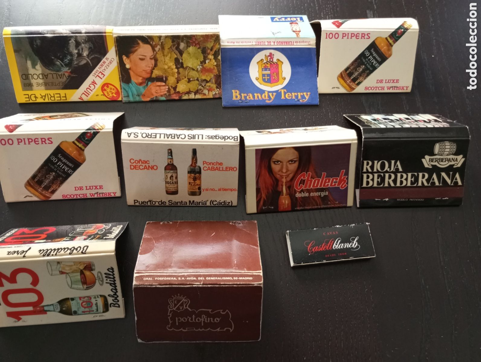 Coleccionismo: Lote cajas de cerillas colecci&oacute;n - Foto 1