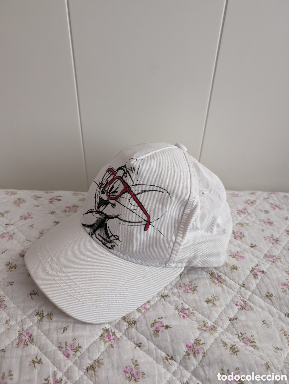 Coleccionismo: Gorra Warner Bros Tom & Jerry, blanca. - Foto 2