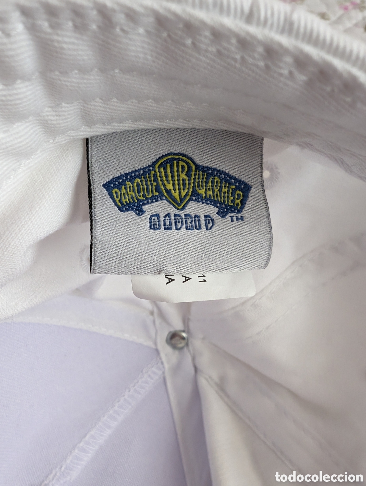 Coleccionismo: Gorra Warner Bros Tom & Jerry, blanca. - Foto 6