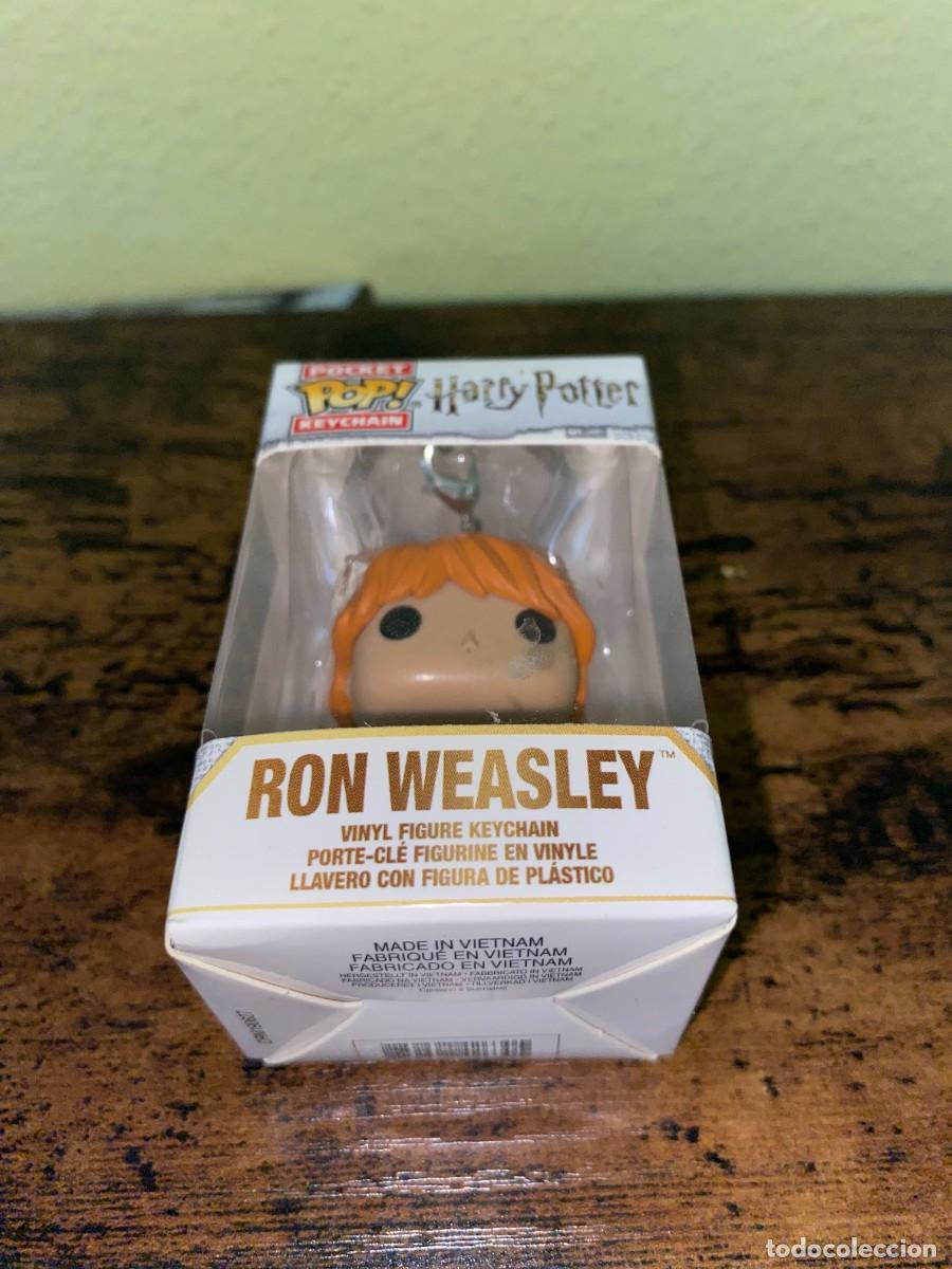 Coleccionismo: Funko Pocket Pop Ron Weasley Yule - Foto 5