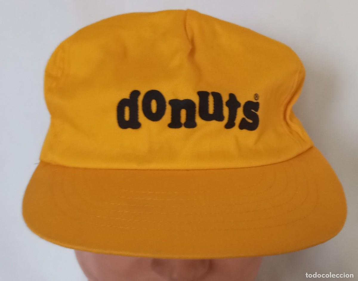 Coleccionismo: Gorra tipo b&eacute;isbol. Publicidad. Donuts. - Foto 1