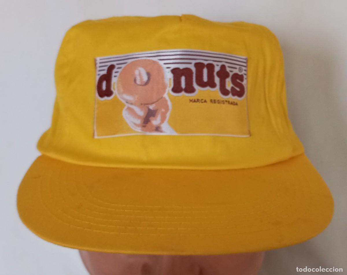 Coleccionismo: Gorra tipo b&eacute;isbol. Publicidad. Donuts. - Foto 1