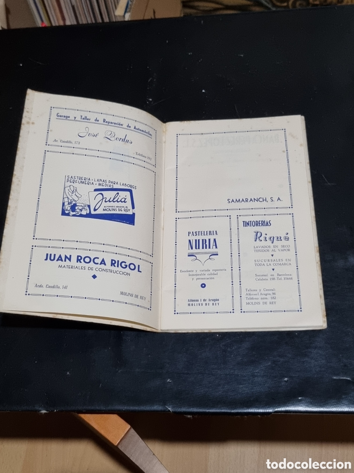 Coleccionismo: MOLINS DE REY, 1949 FERIA DE LA CANDELERA PROGRAMA OFICIAL - Foto 3