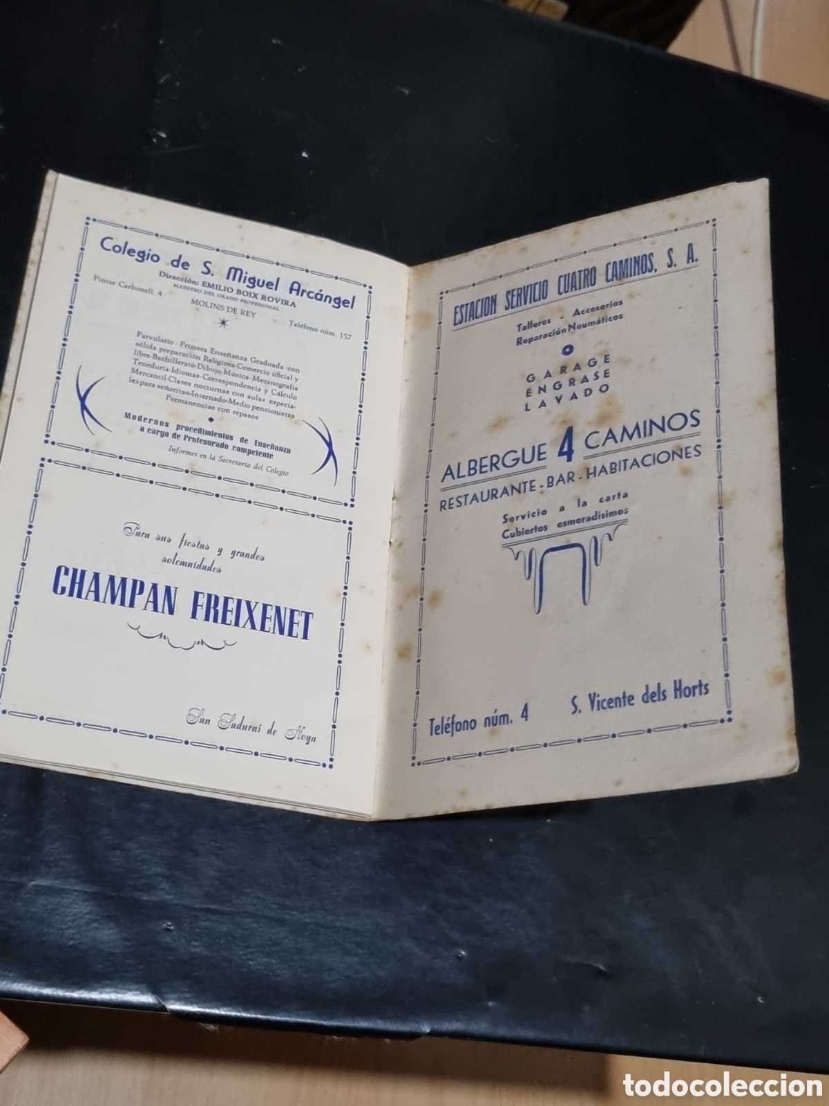 Coleccionismo: MOLINS DE REY, 1949 FERIA DE LA CANDELERA PROGRAMA OFICIAL - Foto 7