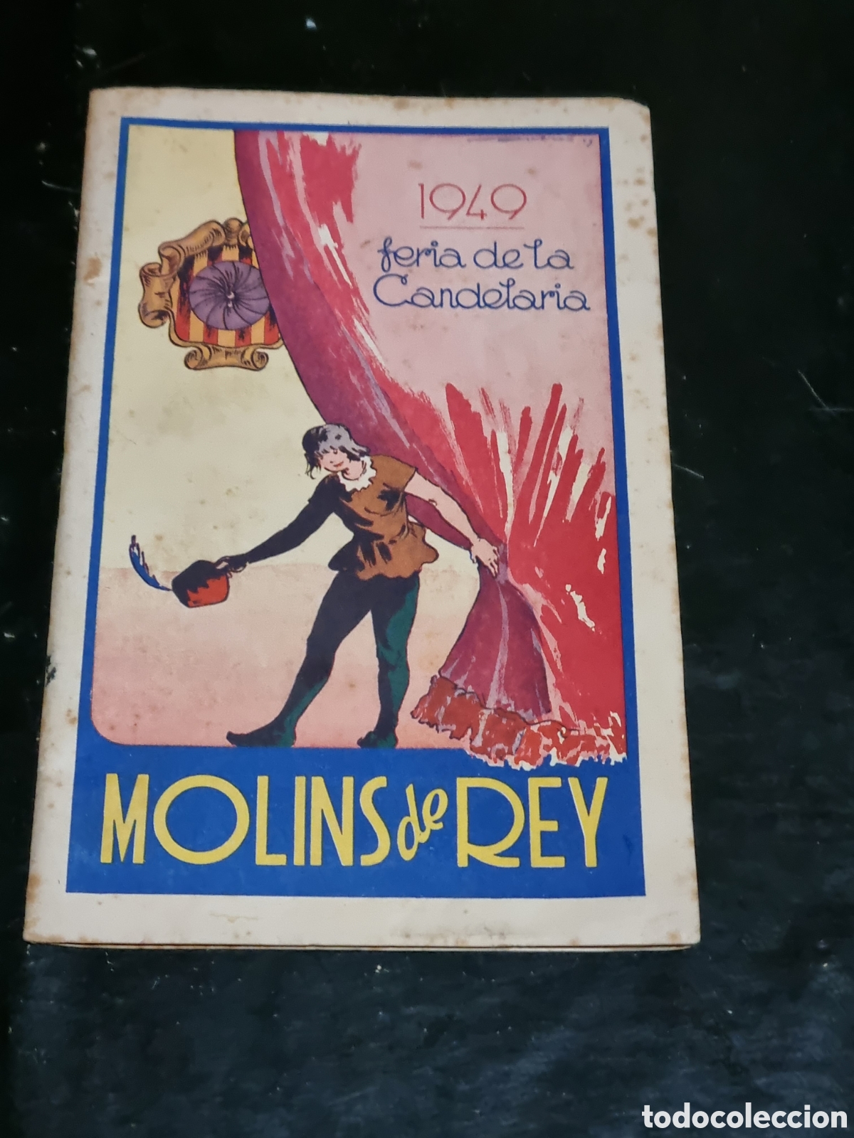 Coleccionismo: MOLINS DE REY, 1949 FERIA DE LA CANDELERA PROGRAMA OFICIAL - Foto 1