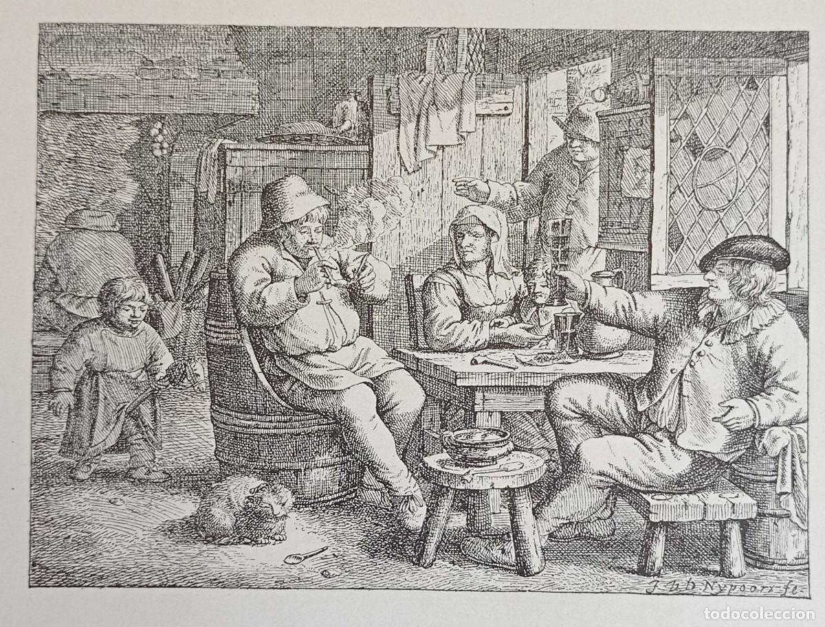Coleccionismo: EL INTERIOR DE UN DORMITORIO R&Uacute;STICO - J.VAN NYPORT.