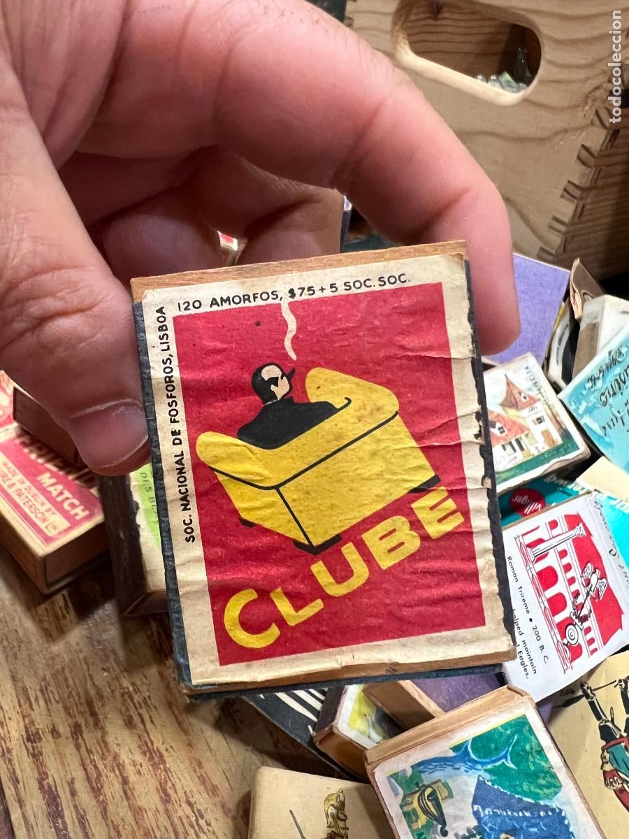 Coleccionismo: LOTE DE ANTIGUAS CAJAS DE CERILLA - Foto 13