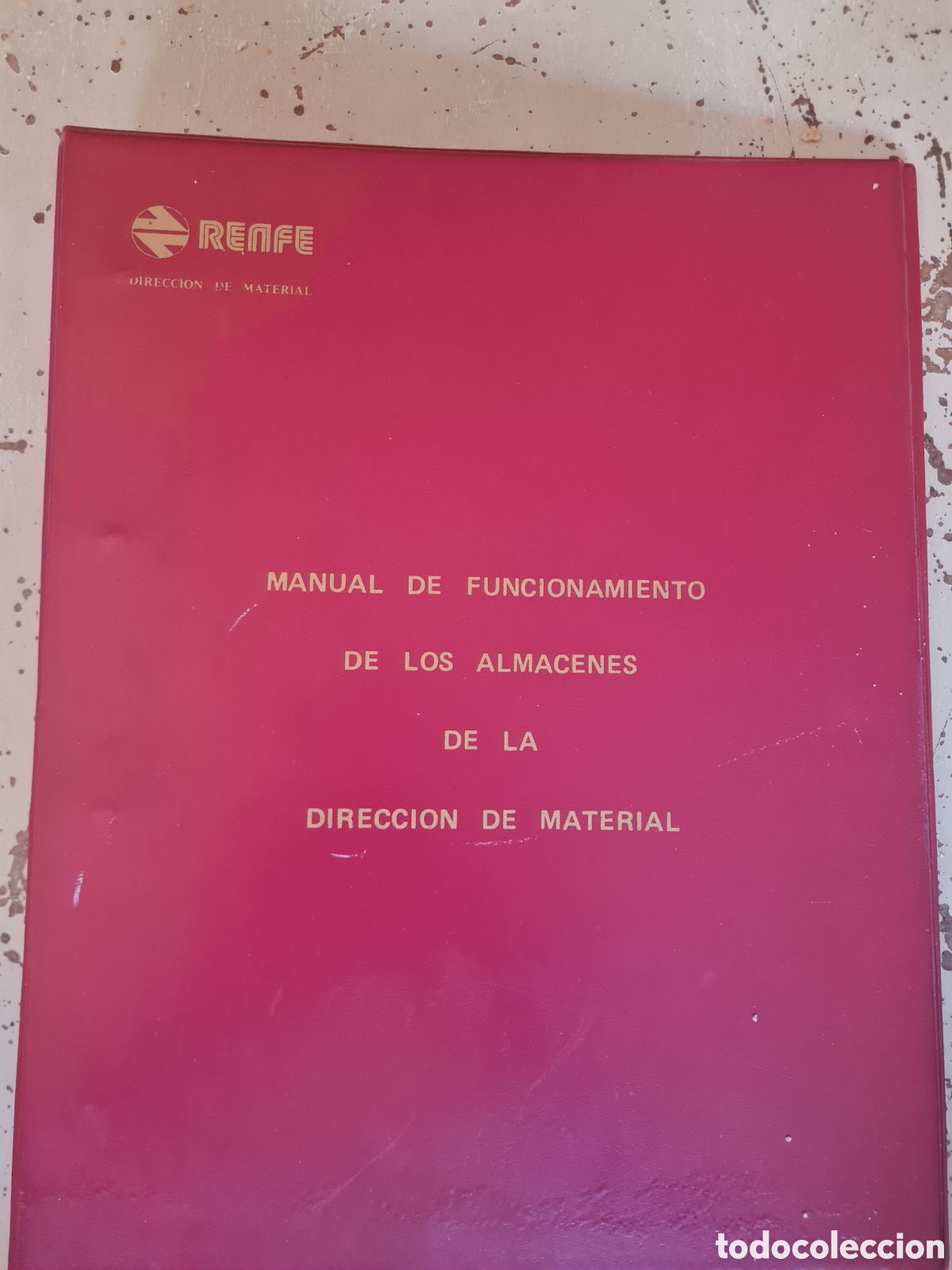 Coleccionismo: CARPETA DE RENFE VACIA - Foto 1