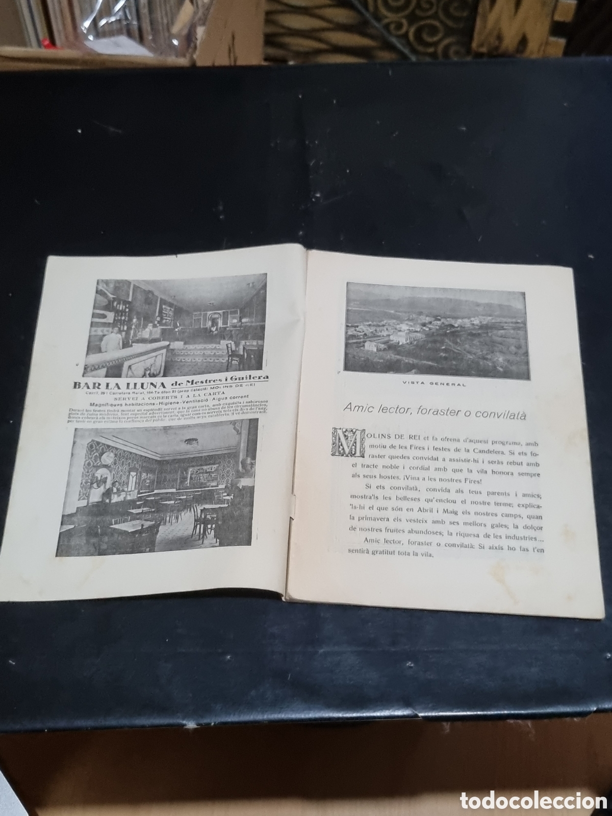 Coleccionismo: MOLINS DE REY, FIRES DE LA CANDELERA 1927 PROGRAMA OFICIAL - Foto 2